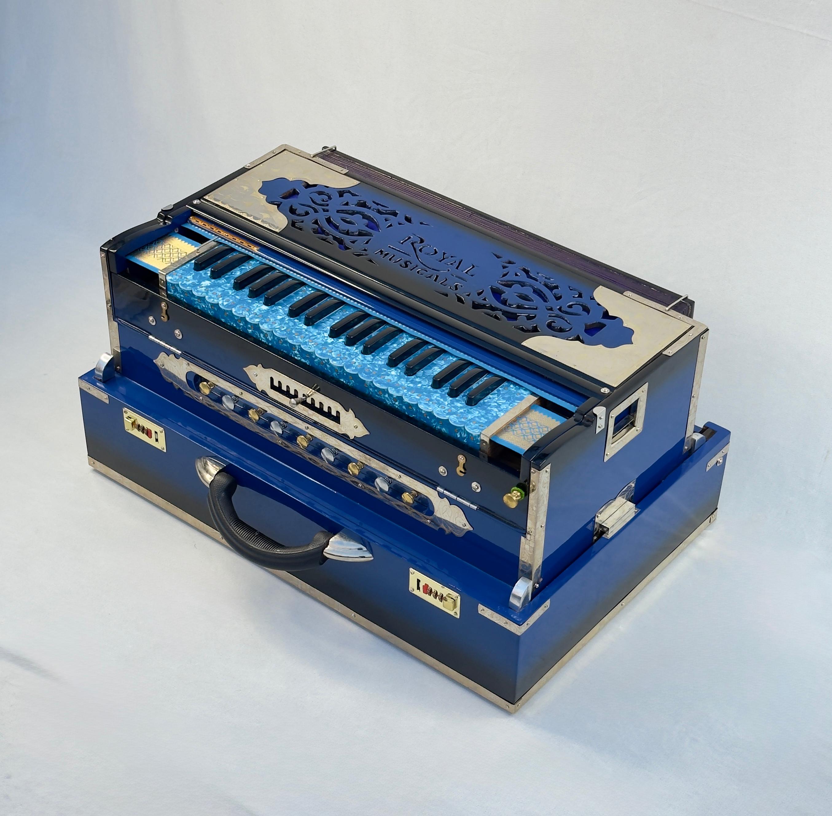 Customisez Keys And Name Plate 9 Scale Changer 3 Line Harmonium